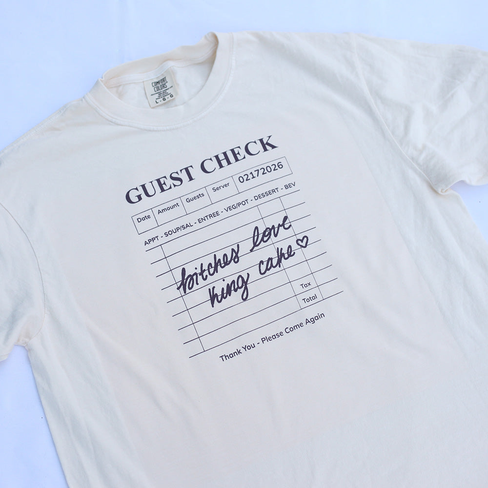 King Cake Tee (Ivory)