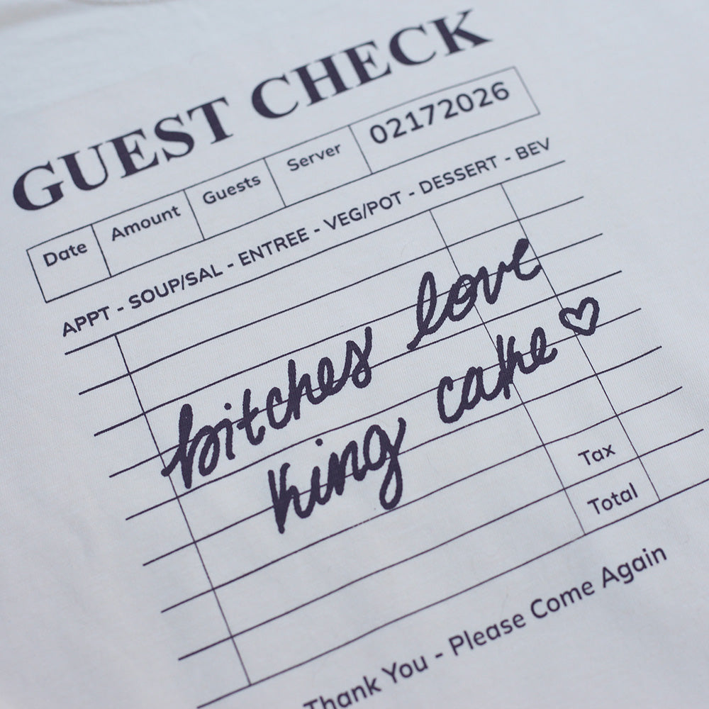 King Cake Tee (Ivory)