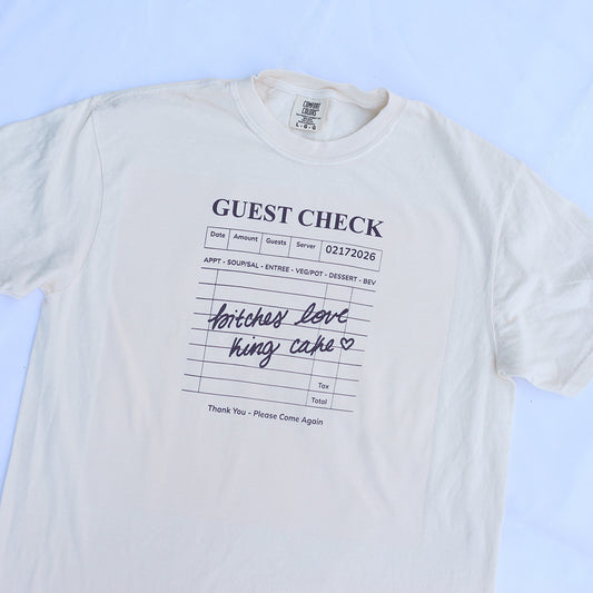 King Cake Tee (Ivory)