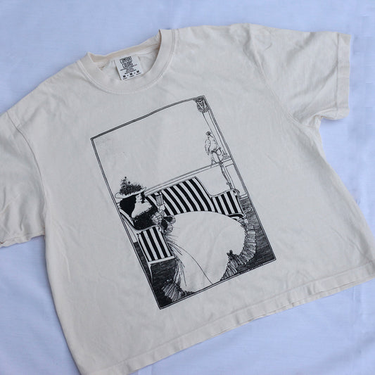 Le Salon Tee Cropped