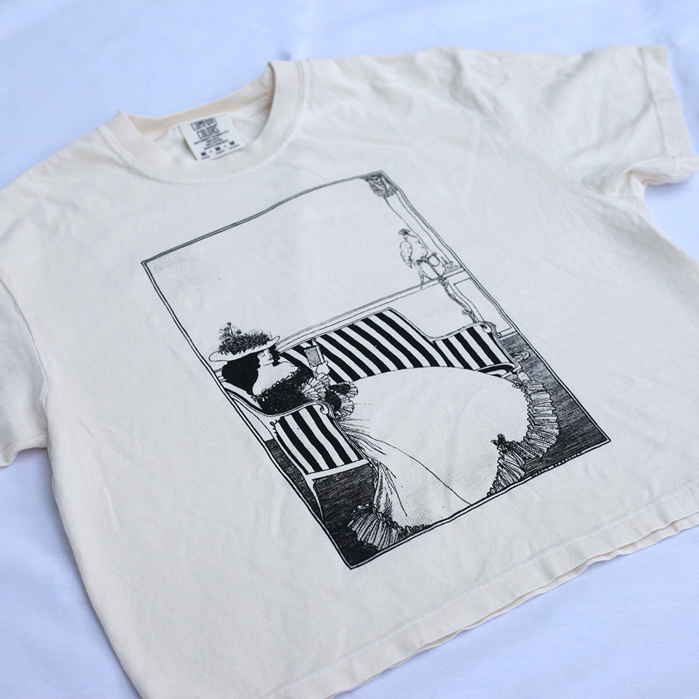 Le Salon Tee Cropped