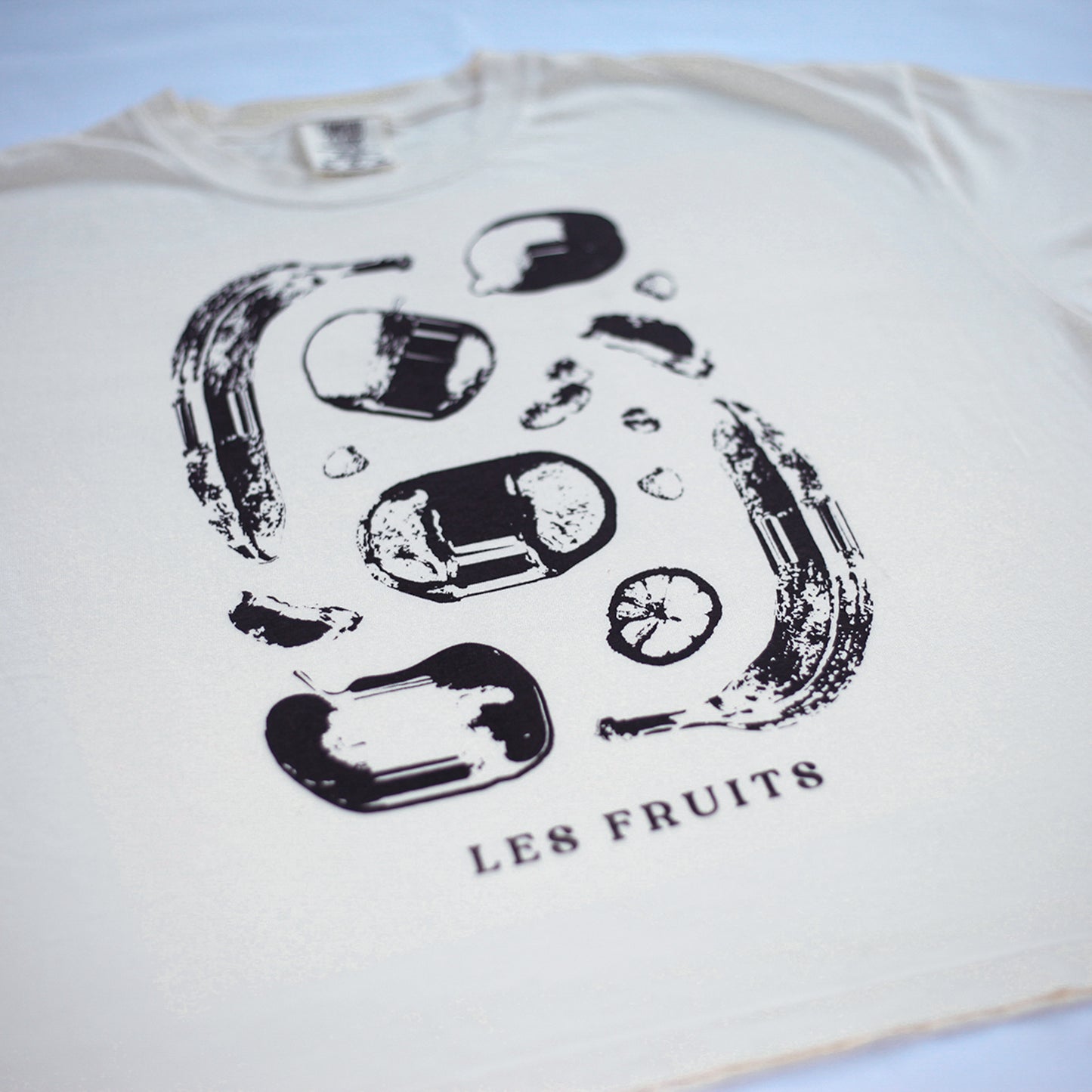 Les Fruits Tee Cropped (Ivory)