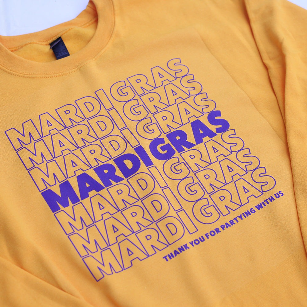 TY for Partying Sweatshirt (Gold)