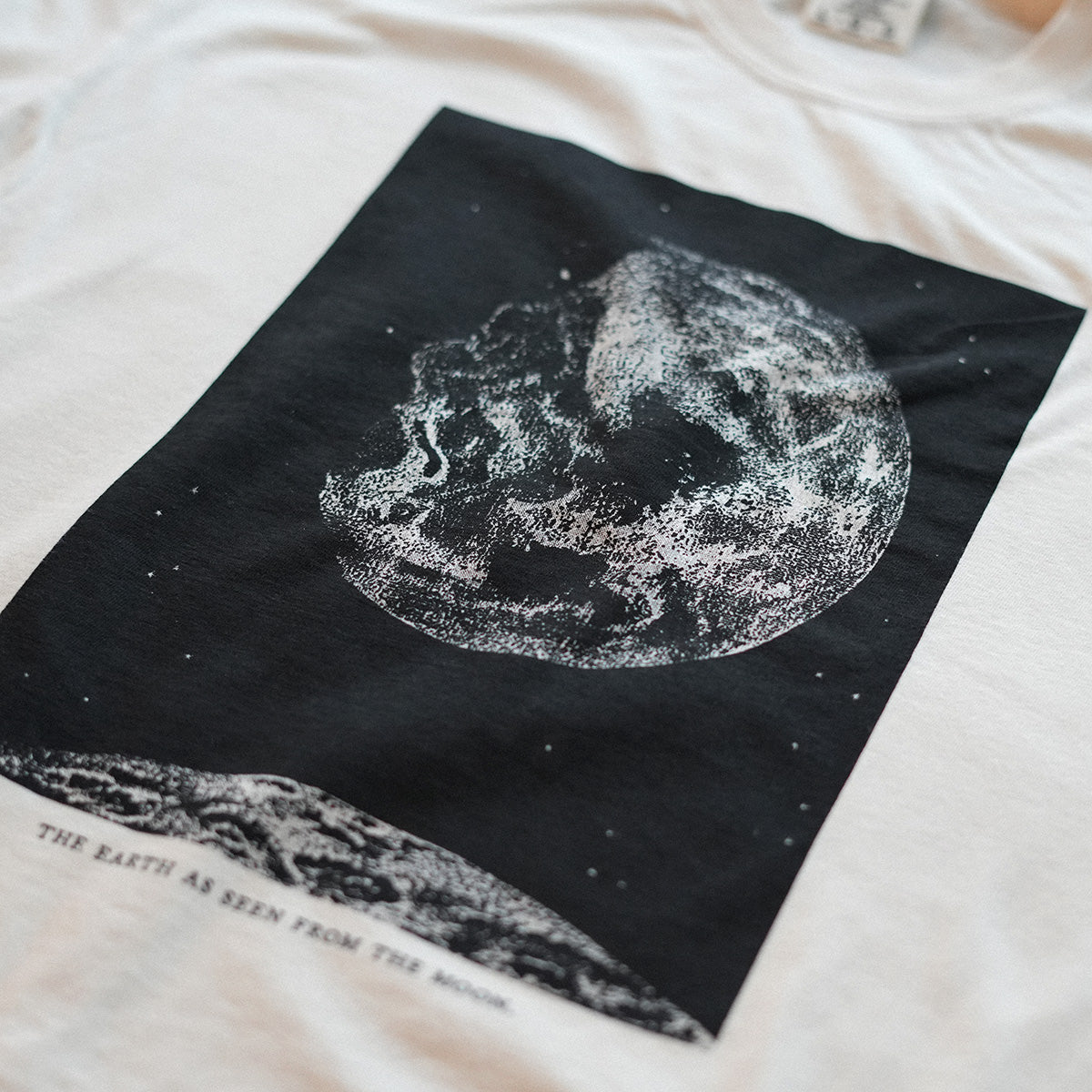 Moon Tee Cropped (Ivory)
