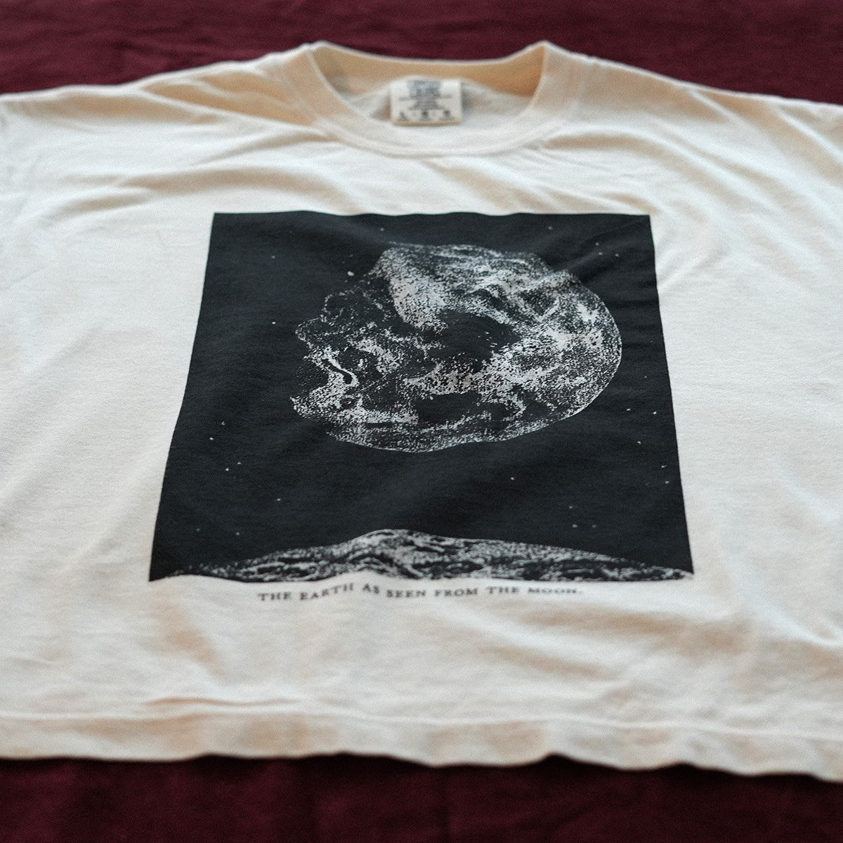 Moon Tee Cropped (Ivory)