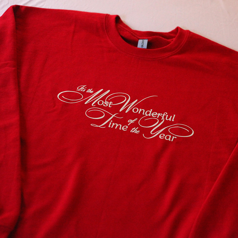 Most Wonderful Crewneck (Red)