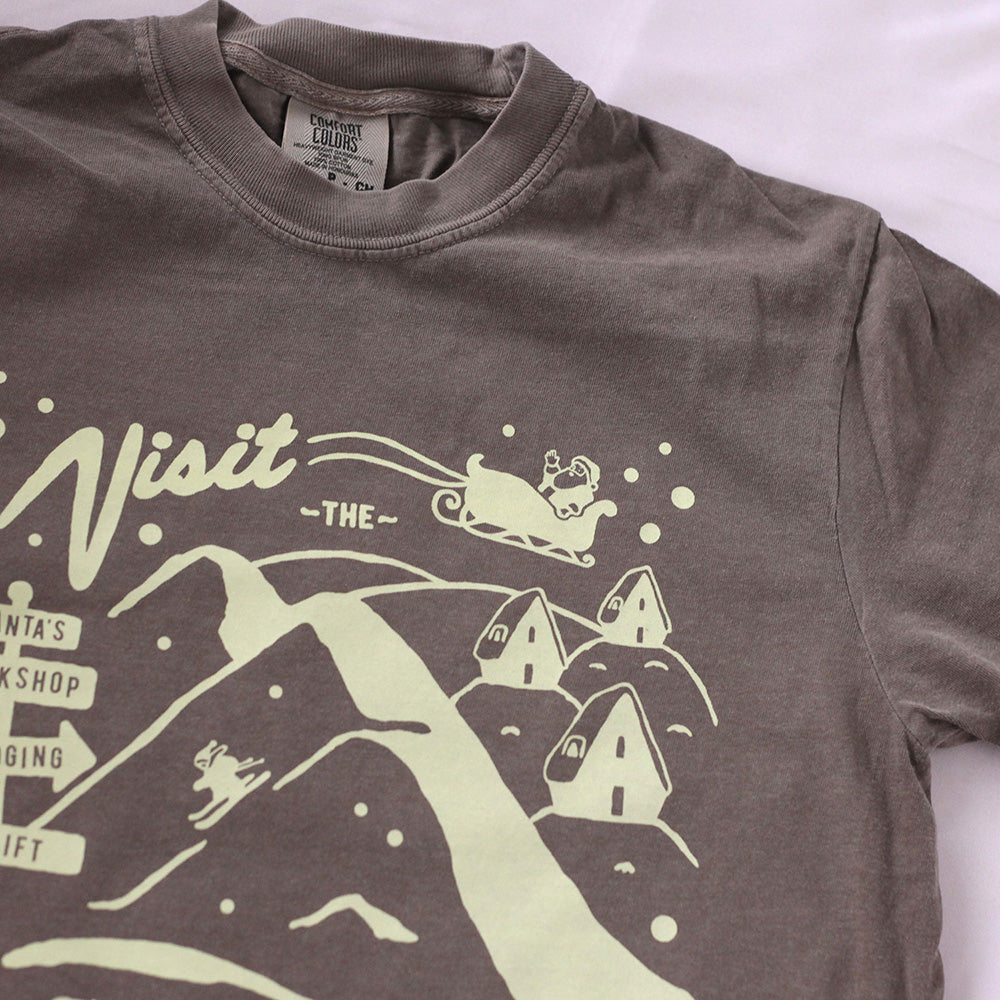North Pole Tee (Brown)