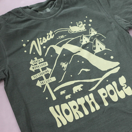 North Pole Tee (Green)