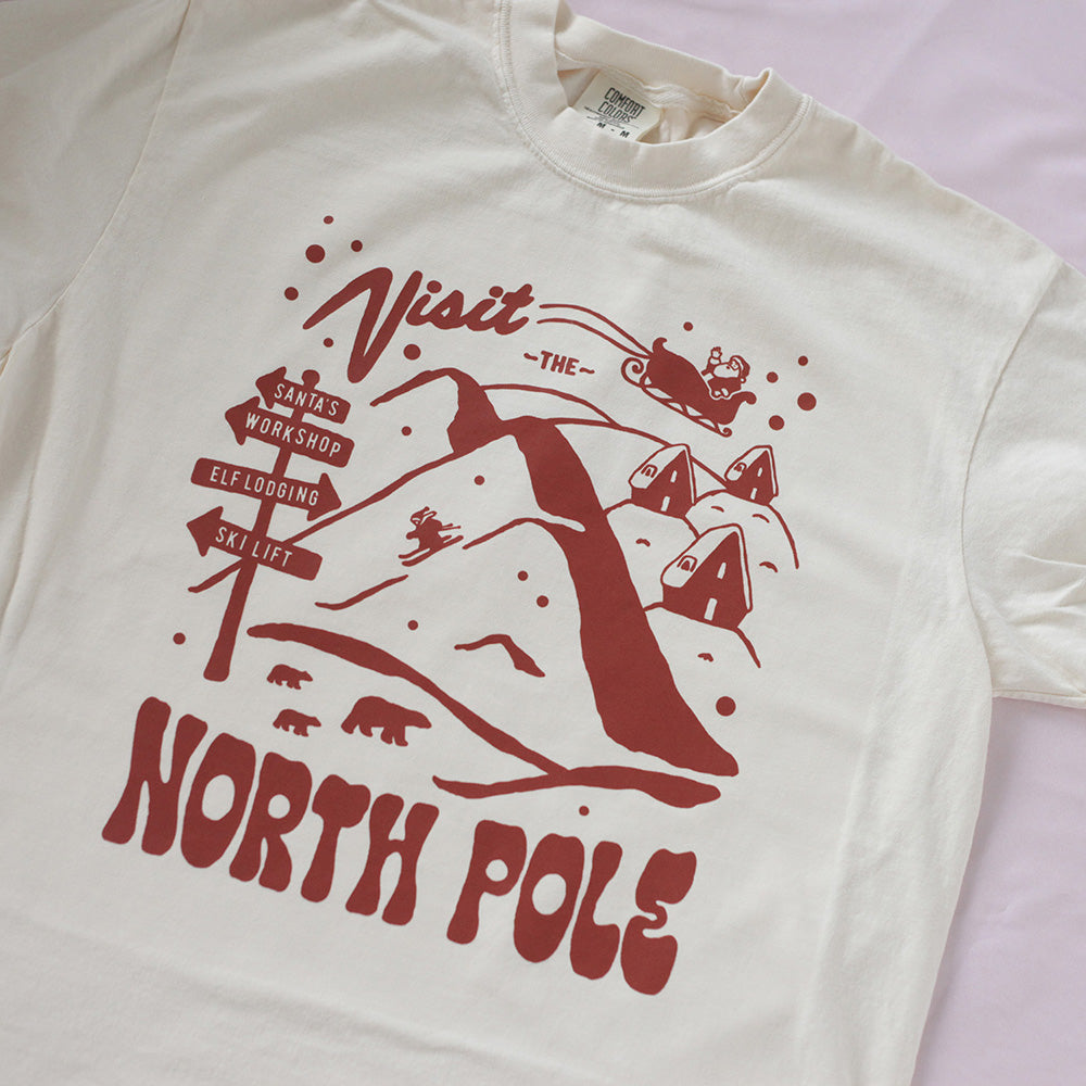 North Pole Tee (Ivory)