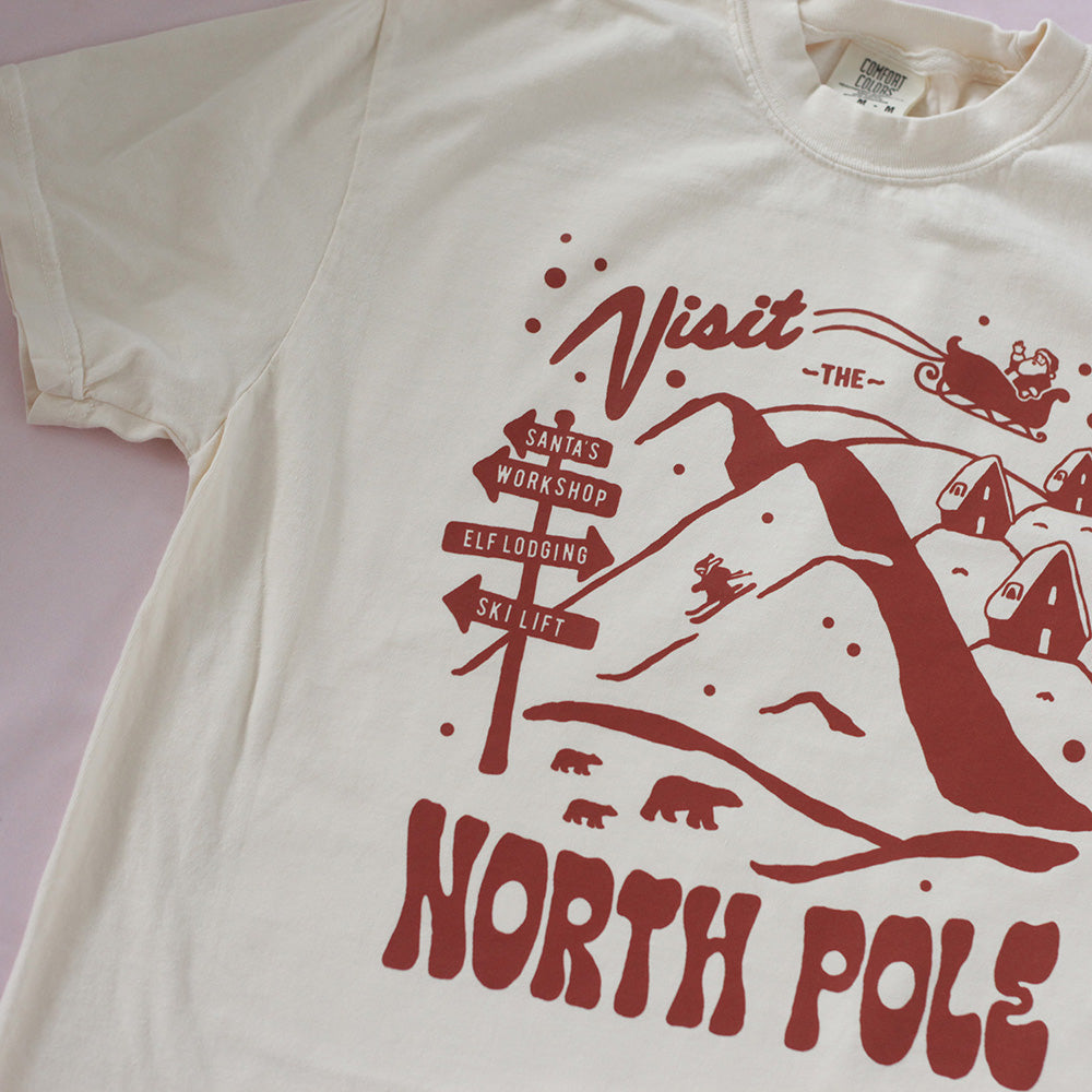 North Pole Tee (Ivory)
