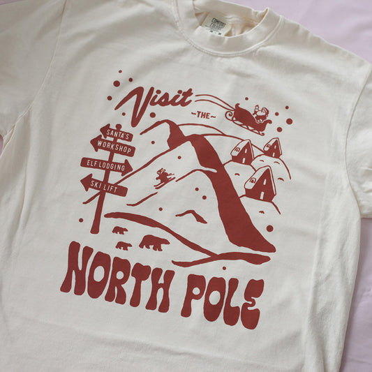 North Pole Tee (Ivory)