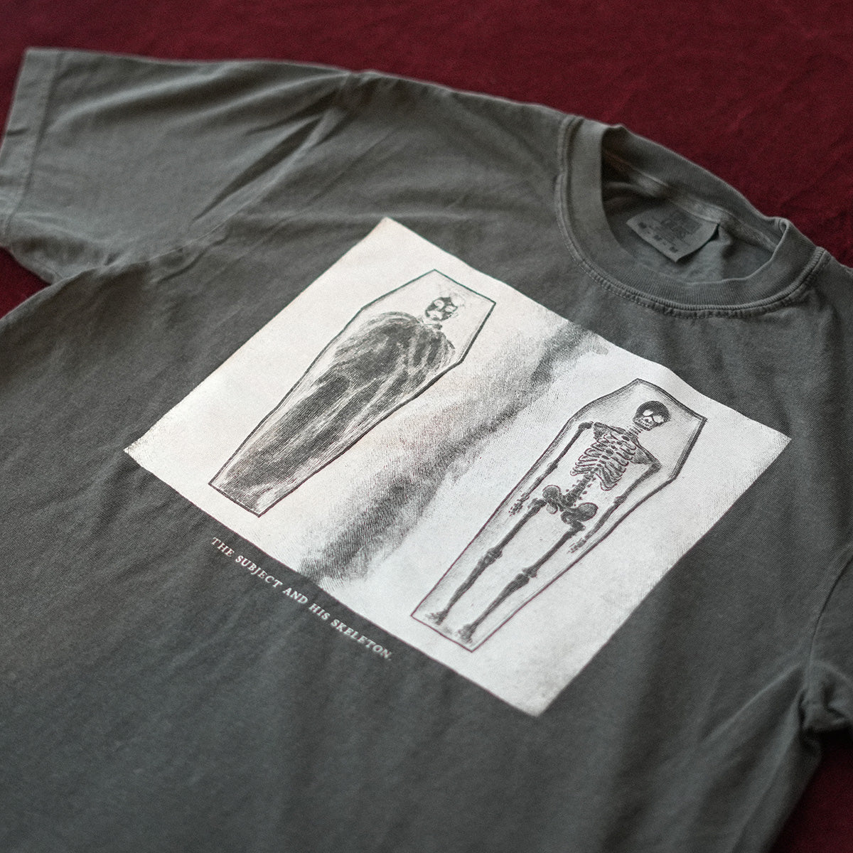Skeleton Tee (Pepper)