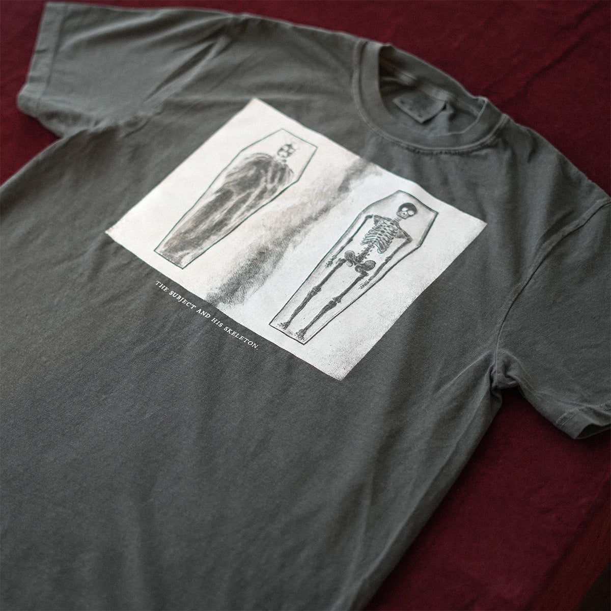 Skeleton Tee (Pepper)