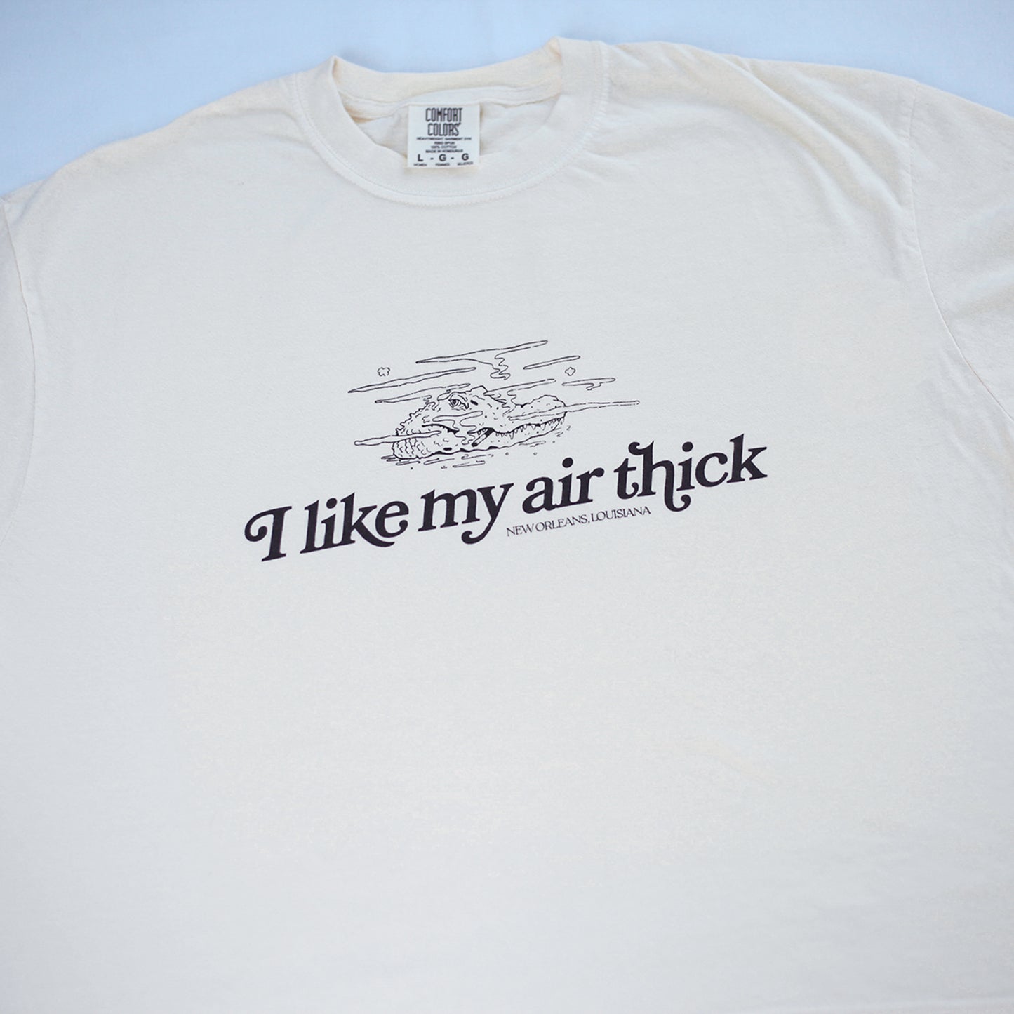 Thick Tee Cropped (Ivory)