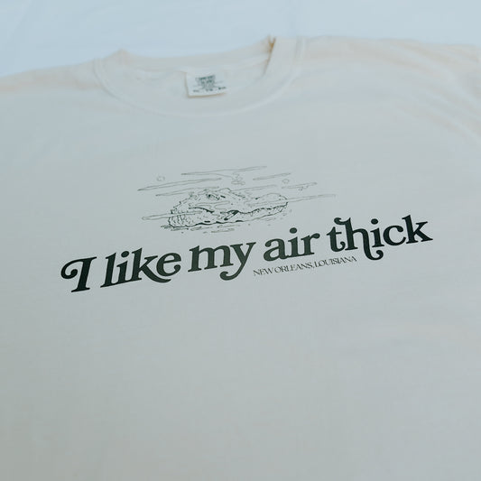 Thick Tee Cropped (Ivory)
